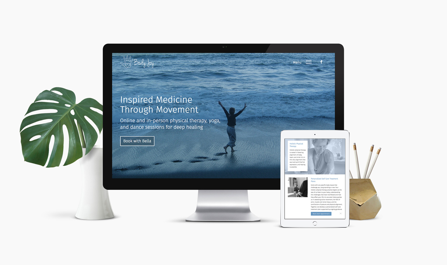 Health & Wellness Branding & Web Design | Body Joy, Holistic Wellness  Practice | Caroline Design