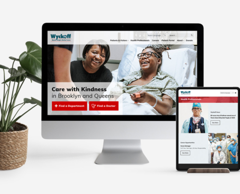 Medical Website Design: Wyckoff Medical Center