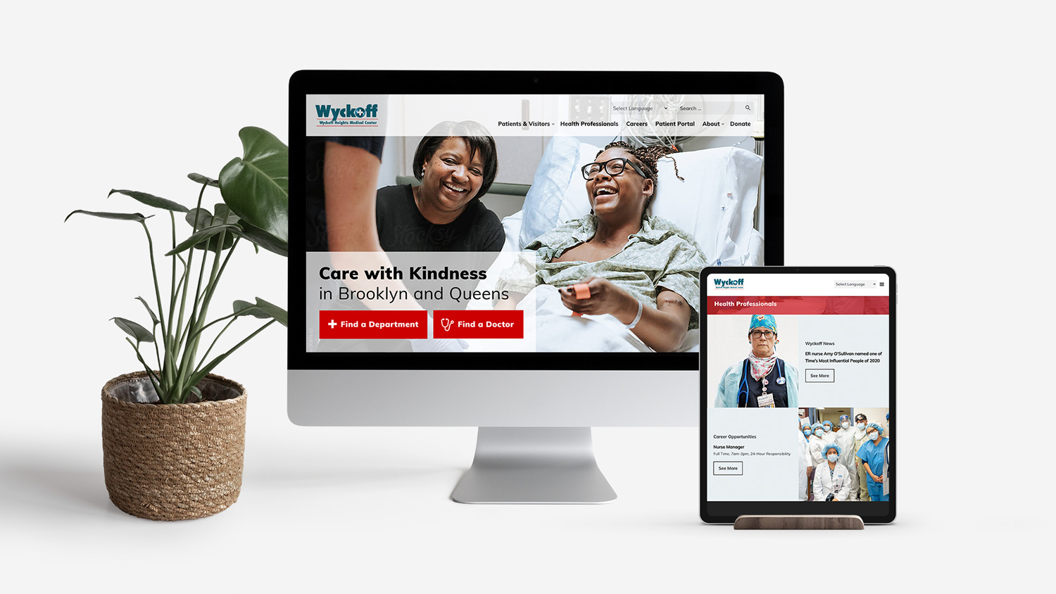 Medical Website Design: Wyckoff Medical Center